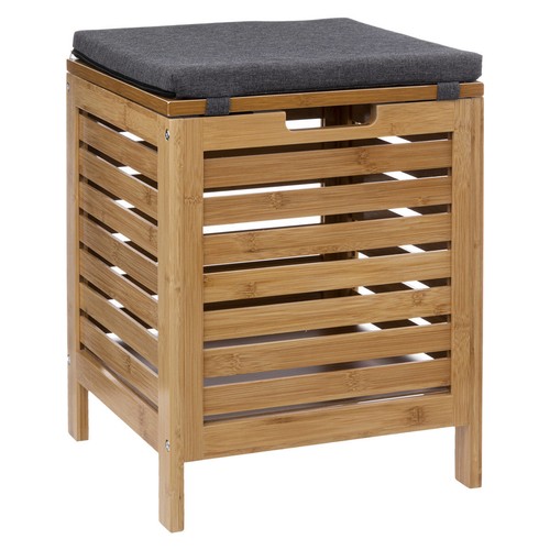 Sgabello bagno con cesto - da,