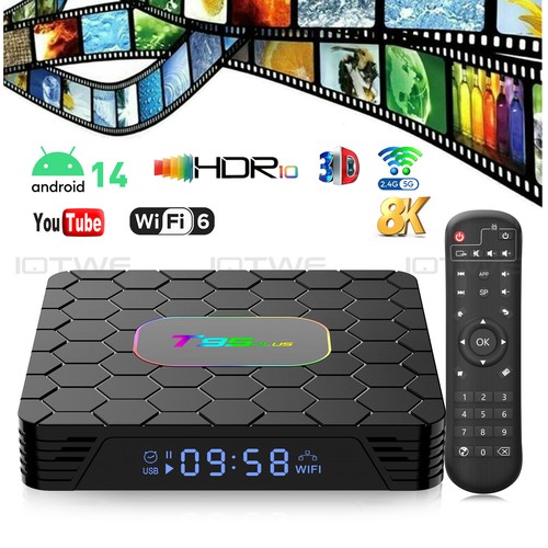 Smart box uhd android 14 - tv,